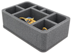 HS090A018 Feldherr foam tray for Starcraft: Protoss, Zerg or Terran - 7 compartments