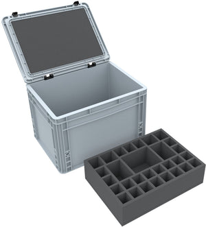 Feldherr Eurobox 40 x 30 cm Set für Tabletop-Miniaturen - 158 Fächer