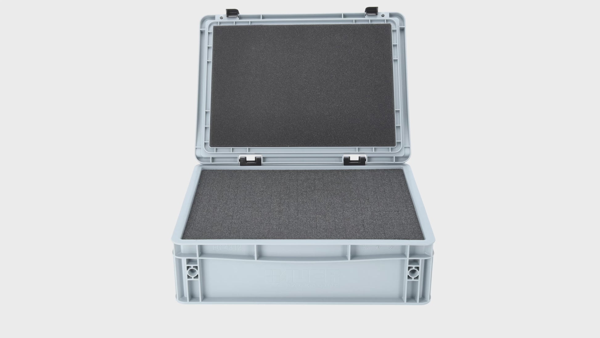 ED 43/12 HG Eurocontainer Case / Euro Box 400 x 300 x 135 mm inclusive Pick and Pluck foam