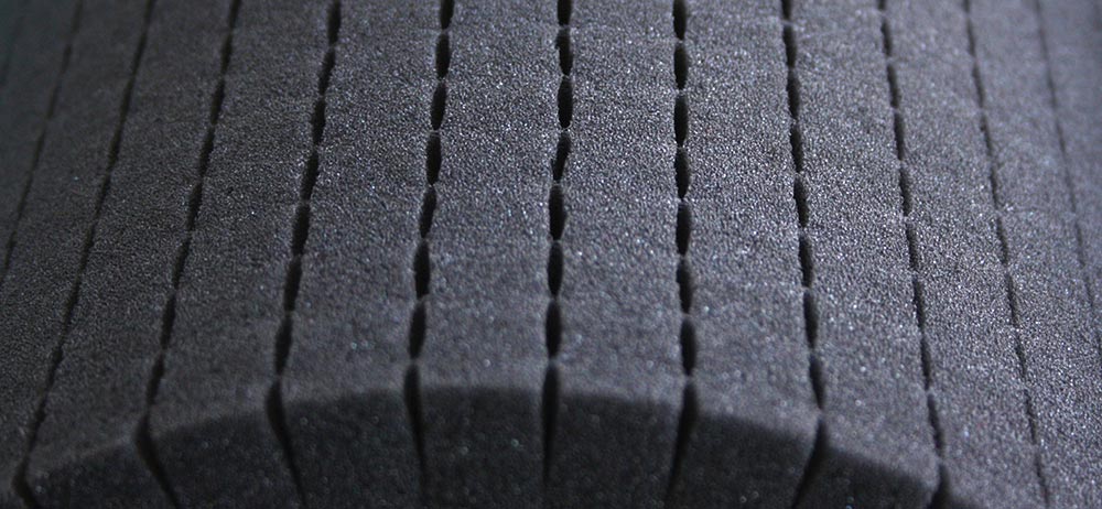 Feldherr Shadowboard Schaumstoff 50x25x2cm Rot - Made In Germany